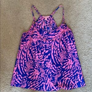 Lilly Pulitzer Rollin in the Grass Zebra Tank